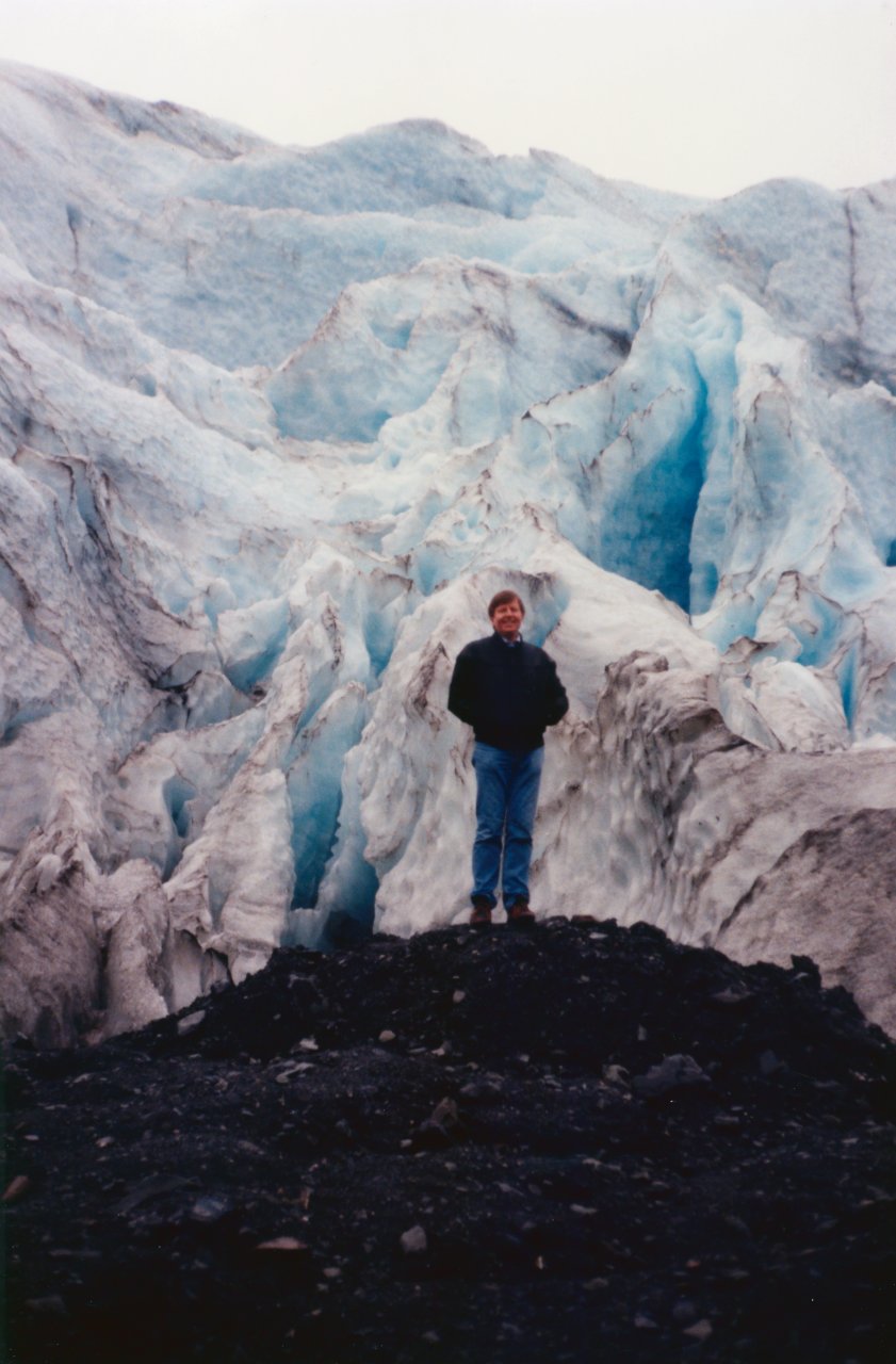 AandM in Alaska  Glacier walking 2